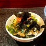 烈志笑魚油 麺香房 三く - ネギトロ丼