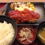 ジョイフル - 2015.4.24　チキンイタリアンステーキ６３８円（税込）