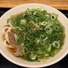 驛麺家 - 肉うどん　ネギ増し
