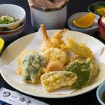 御宿 海舟 - 天ぷら定食