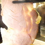 ラーメン ふくや - 醤油　５００円のチャーシューのアップ　【　２０１５年４月　】