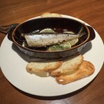 Nubia - 料理写真:真イワシのオイルサーディン