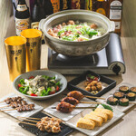 焼き鳥 席門 - 〈冬限定〉白湯鍋コース（2時間飲み放題付）