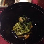 串かつ あーぼん - 茶そば