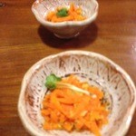 まるさ - お通しの人参はりはり