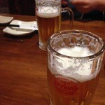 まるさ - オリオン生ビールで乾杯