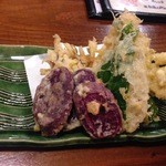 まるさ - 島野菜の天ぷら￥６００