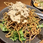 名古屋大酒場だるま - タルタルバリそばサラダ