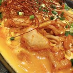 名古屋大酒場だるま - ピリ辛漬物ステーキ
