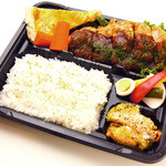 Young chicken cutlet Bento (boxed lunch)