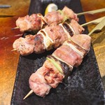 炭火焼きと創作酒肴 粋 - ｺｰｽ 炭火焼き鳥おまかせ　2026.7.9