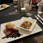 BLT STEAK OSAKA - ローストビーフとかつおのカルパッチョ