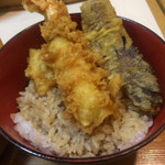 十和田 - 定食のミニ天丼