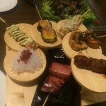 炭火イタリアン酒場 ボスコ - ボスコ串らせん盛り1280円