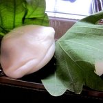 しんかね - 料理写真:柏餅（こしあん）！(2015,04/19)