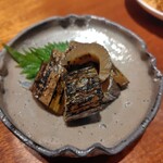 和菜 しょうでん - セロリの焼酢漬け400円税込