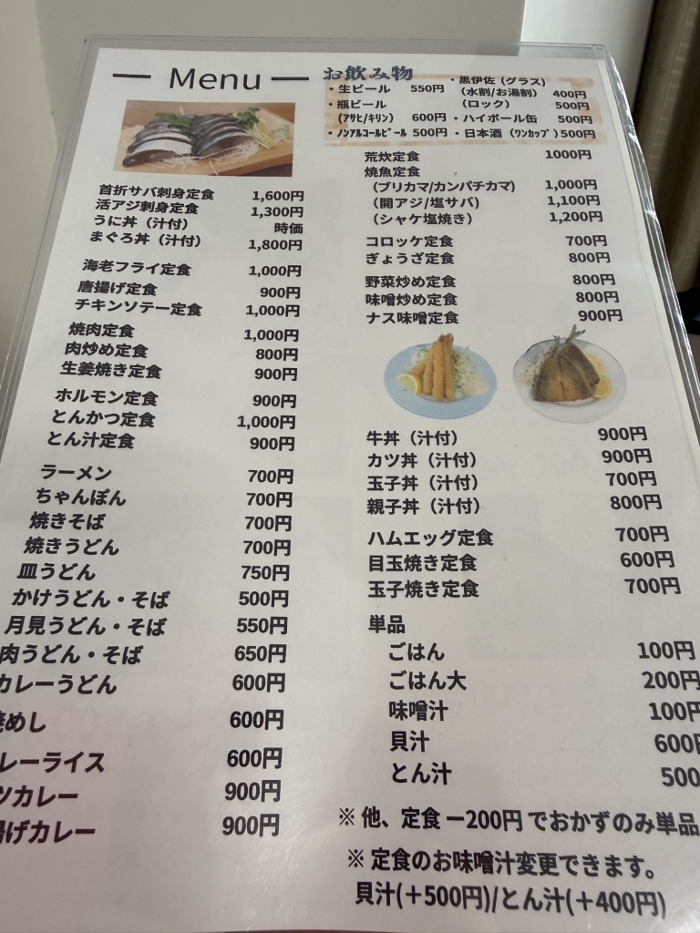 市場 食堂 城南 店
