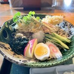 そばの実 - 料理写真:天ぶっかけそば