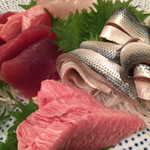 浜勢 - カマトロ、小肌、ヒラメ