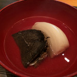 一心鮨 光洋 - テーマは白と黒