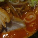 らー麺 武蔵 - 激辛麺（こってり・アップ）