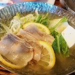 幸咲 - ★きなこ豚と旬菜のレモン鍋