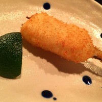 北新地　串かつ凡 - イカ