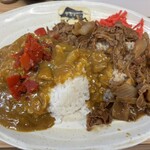 牛八 - 牛丼カレー