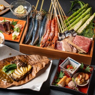 接待や会食シーンにも。選べるコースプラン