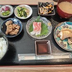 焼肉 牛帥苑 - 日替わり。肉魚あって内容は良い