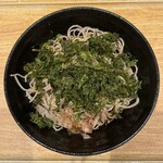 そばいち - 料理写真:■冷し国産海苔そば¥630