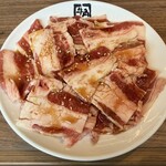 牛角 - 料理写真:ジューシーカルビ定食200g