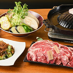 信州の恵み ジンギスカン羊スケ - 料理写真:羊スケ定番！！ジンギスカンセット