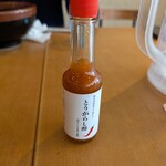 みそ屋 田所商店 - こちらのお店の卓上にあったもの。これはかなり秀逸な味変アイテム。
