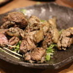 備長炭焼鳥 みやがわ - もも肉天然塩焼き