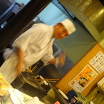 割烹鶏一八 - 躍動する大将・楽しいトーク炸裂・気さくでおもろいぞん