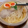 煮干そば・鶏そば藍×福井らーめん五目亭 - 京都白だし中華そば・濃厚半熟味玉付　¥1,100