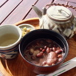 宮良農園 - ぜんざいと健康茶のセット
