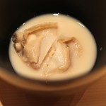 三谷 - 鹿島の蛤 には Champagne Launois Pere & Fils 2005 を　(2015/03)