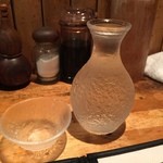 うまいもんや房’ｚ - 日本酒（越の寒梅）