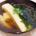 もり川 - 料理写真:若竹煮