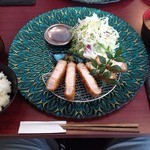 epais - 鹿児島産茶美豚ロースカツ定食（1000円）