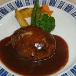 マルチュー - 2014/08/29 12:30訪問　手ごねハンバーグステーキランチ1,300円