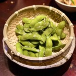 越後一会 十郎 - 枝豆（湯上がり娘）　780円