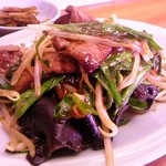 韮レバ炒め定食：650円