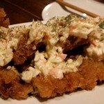 ヘンドリクス カリー バー - 鱈のフライ、自家製タルタルソースをかけて！