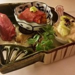 おにく 花柳 - 刺身代り