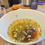 麺屋天帝 - つけ汁｡