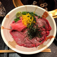 肉の匠 将泰庵  船橋本店 - ランチ 和牛炙り鉄火丼 1,400円