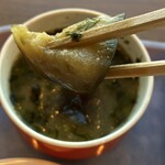 東横INN - 無料元気朝食サービス
味噌汁、ナスでっか！